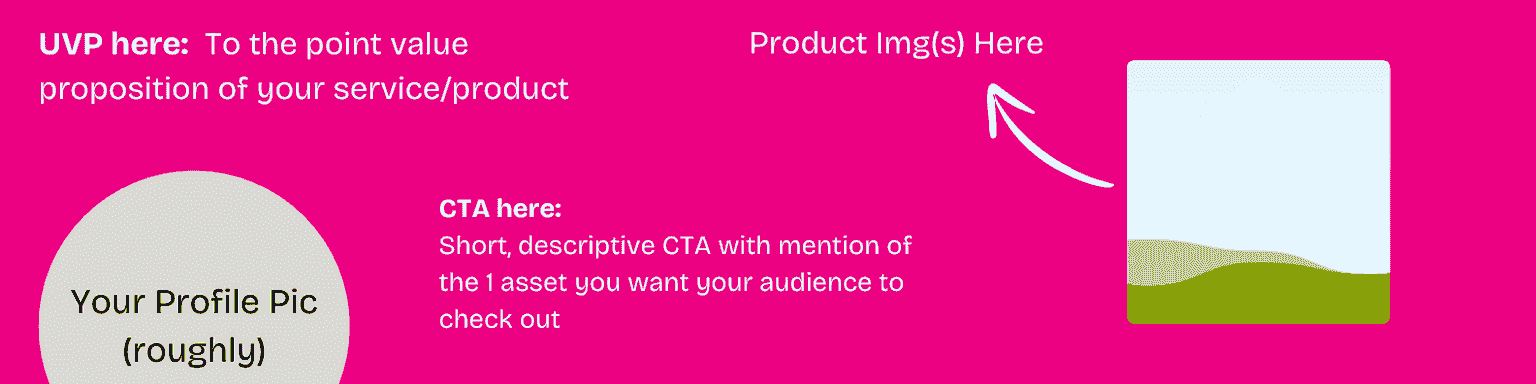 product-focused linked banner canva template