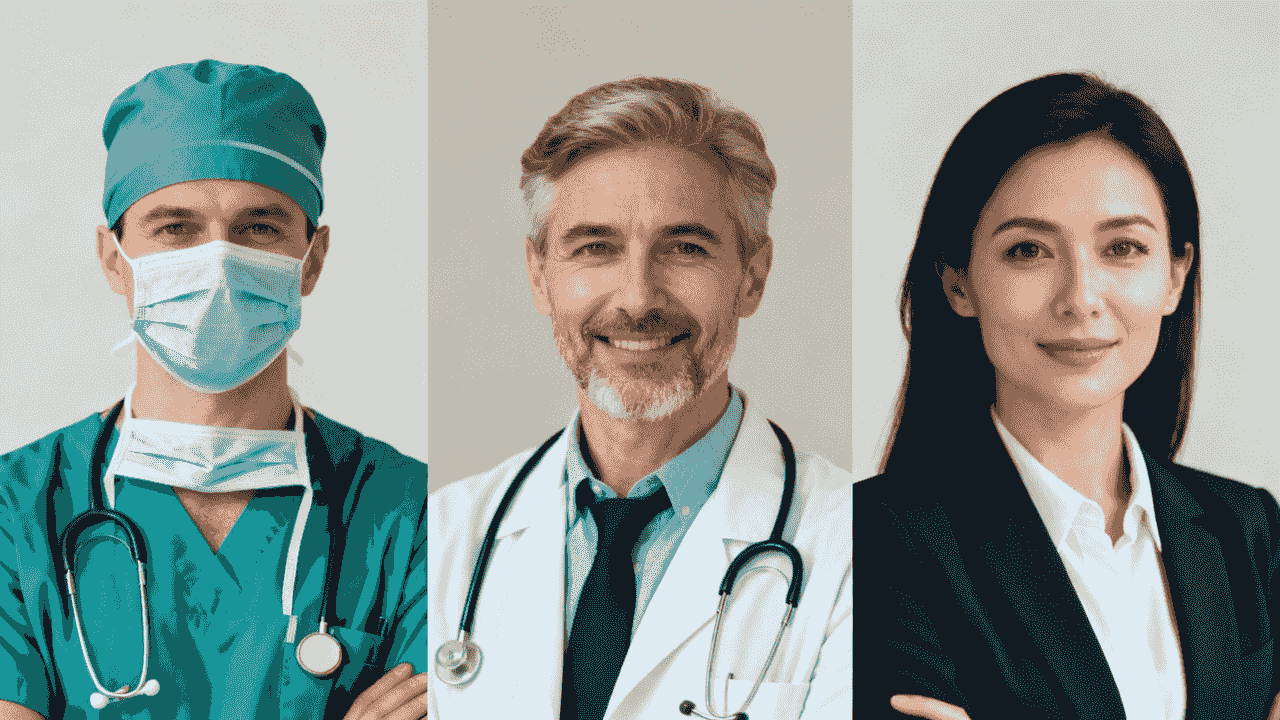 Healthcare Headshot Healthcare Professionals