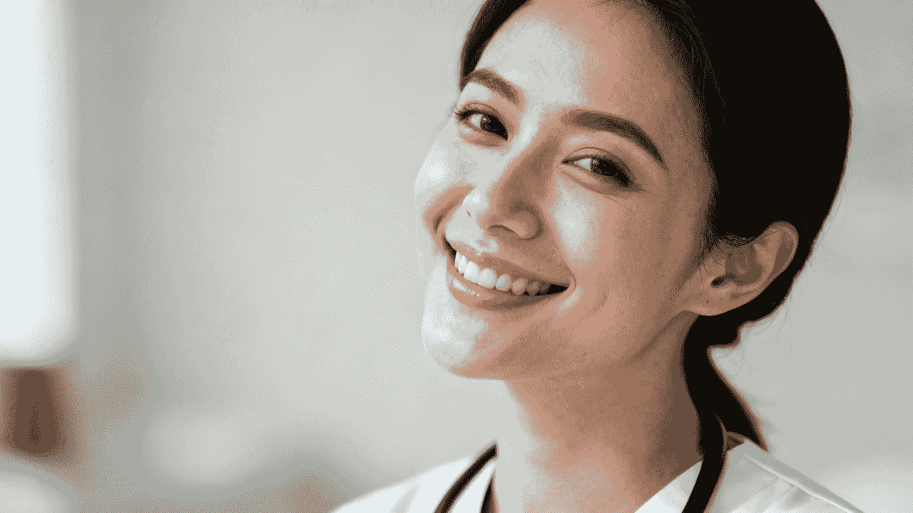 Healthcare Headshot Smiling Nurse