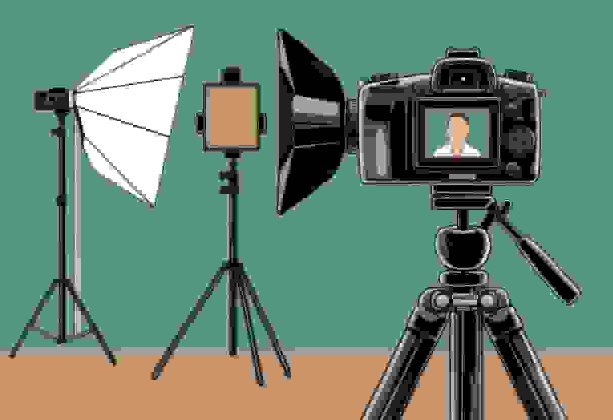 Professional headshot illustration