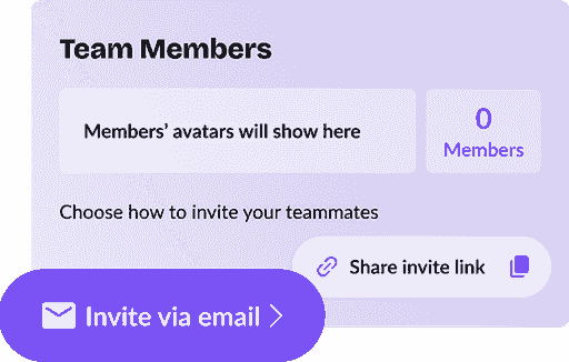 Set up & invite