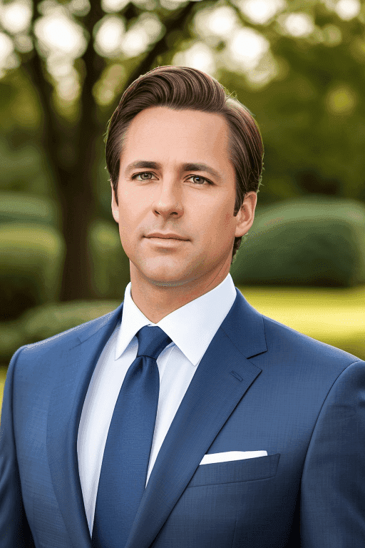 Park Man Background Example of BetterPic AI technology results