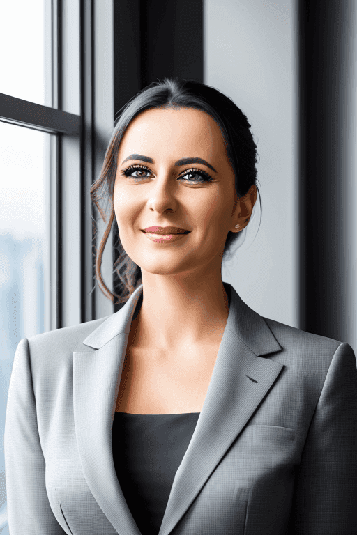 Window Woman Background Example of BetterPic AI technology results