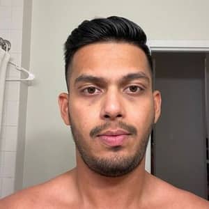 Original selfie uploaded by the customer