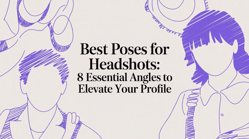 8 Headshot Poses That Actually Work (And When to Use Each One)