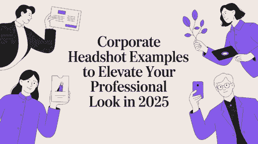 Corporate headshot examples to elevate your professional look in 2025 cover image