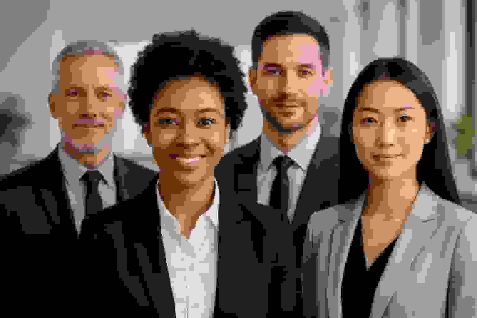 What are corporate headshots illustration