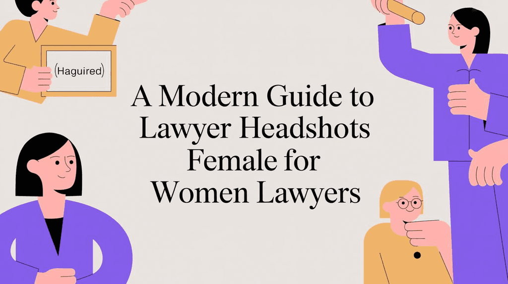 A Modern Guide to Female Lawyer Headshots