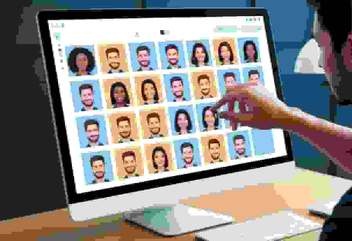 BetterPic AI headshot generator interface showing style and background options