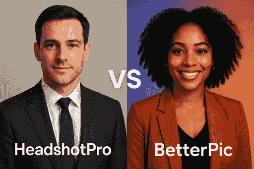 HeadshotPro Vs BetterPic AI headshot Generator cover image