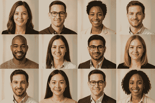 The Complete Guide to AI-Generated Team Headshots cover image