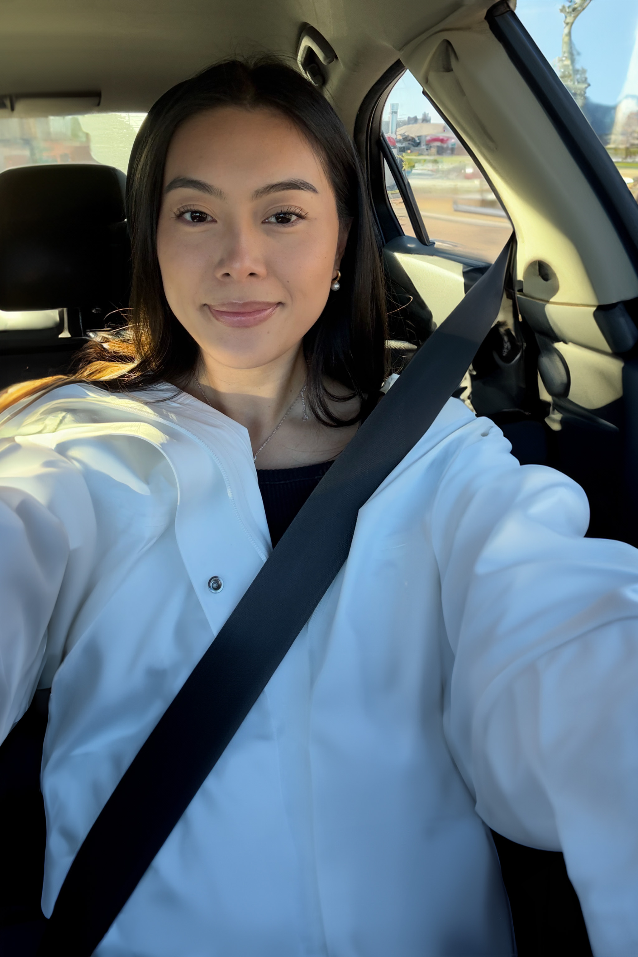 Casual selfie example used as input for BetterPic headshot generation